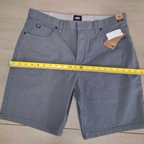 Vans Men's Gray Jean Shorts | EUC | 5-Pocket - Picture 10 of 12